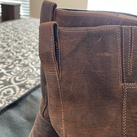 Men’s Size 13 Cole Hahn Mid Calf Brown Leather Boots - Picture 11 of 12